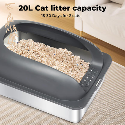 Stainless Steel Cat Litter Box