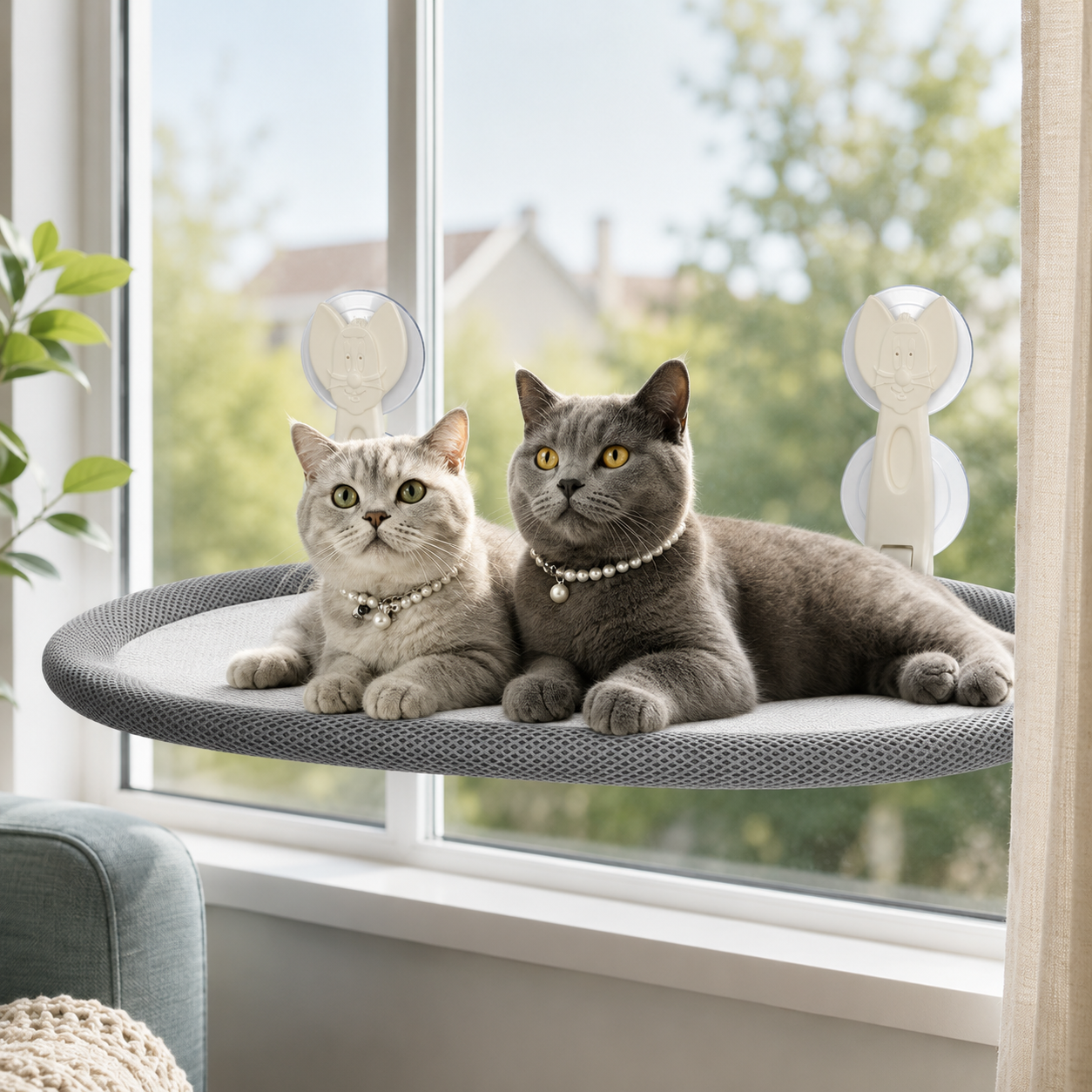 Wall-Mounted Cat Hammock